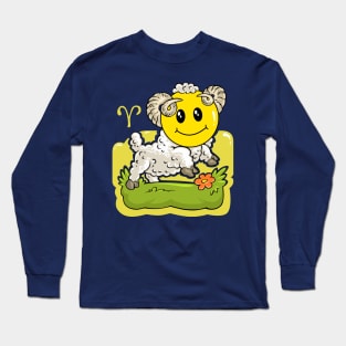 Smiley Aries Long Sleeve T-Shirt